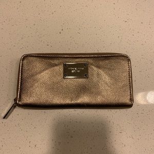 BRAND NEW Gold Michael Kors wallet